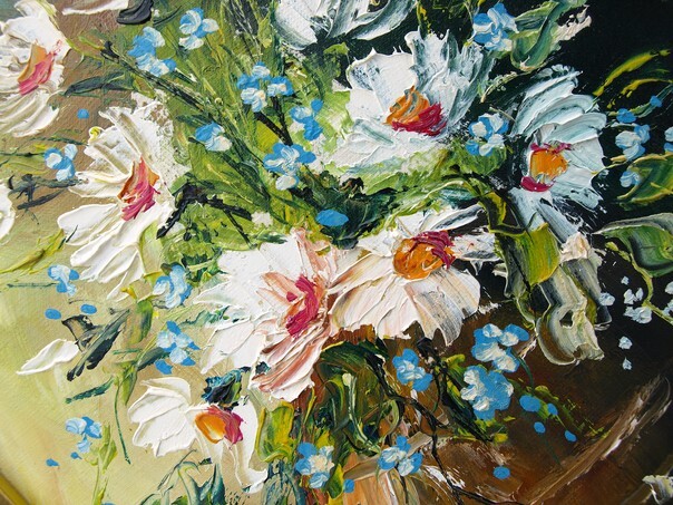 Oil Painting flowers